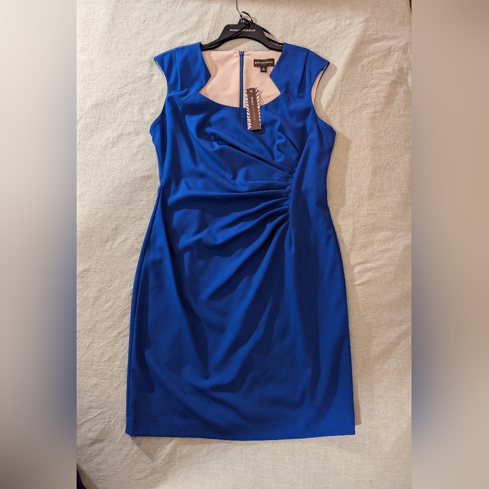 Women's Blue Dress Size 14 by Dana Buchman